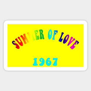 Summer of Love 1967 Magnet